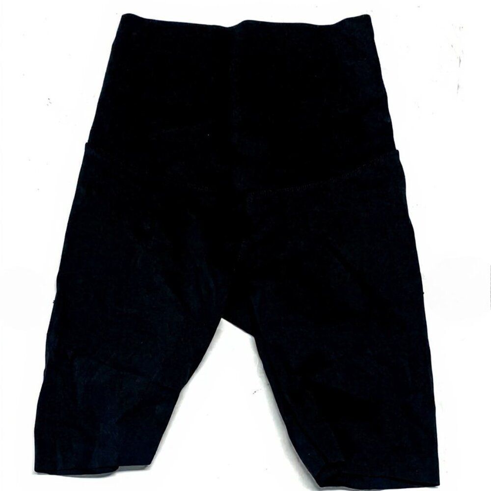 Black Color Workout Yoga Shorts